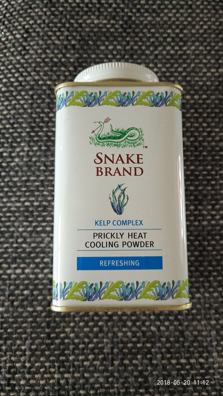 蛇牌（SNAKE BRAND） 泰国蛇牌原装进口圣乐圣露斯蛇粉热痱子粉宝宝儿童爽身粉婴儿 海洋款 140g怎么样，好用吗，口碑，心得，评价，试用报告,第3张