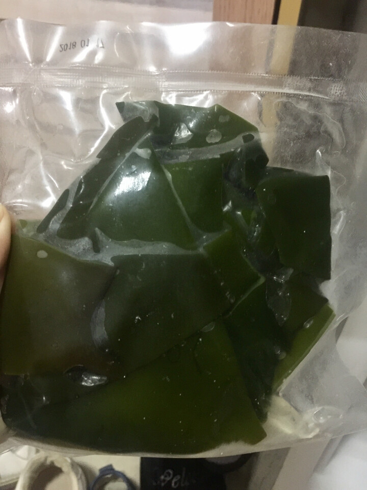 美味研 冷冻精选海带头 盐渍海带海藻 600g 袋装 火锅食材 海鲜水产怎么样，好用吗，口碑，心得，评价，试用报告,第4张