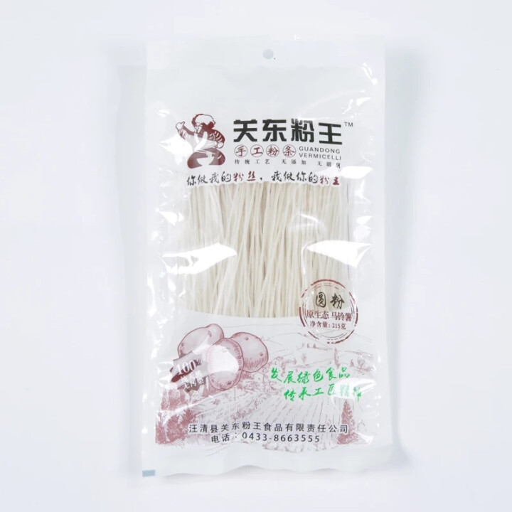 关东粉王 圆粉粉条 215g/袋 罗子沟粉条粉条怎么样，好用吗，口碑，心得，评价，试用报告,第4张