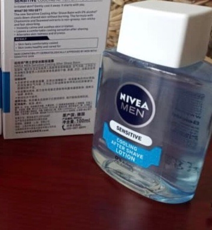 妮维雅(NIVEA)男士进口舒安冰酷保湿套装(爽肤水100ml+保湿露100ml)怎么样，好用吗，口碑，心得，评价，试用报告,第4张