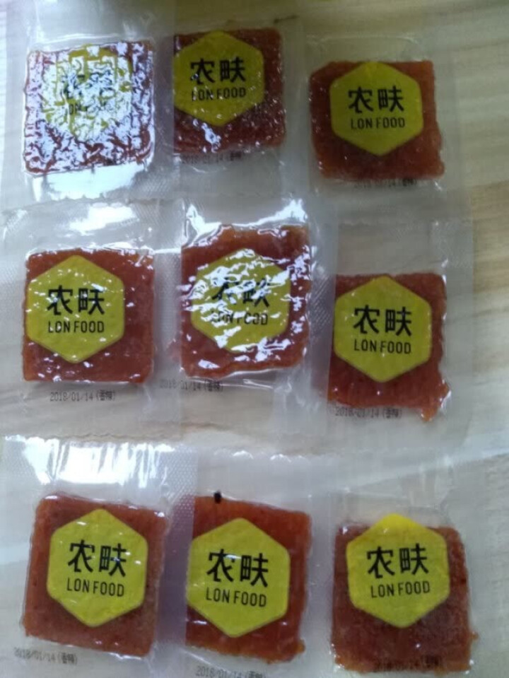 农畉（LONFOOD） 农畉猪肉脯75g 原味蜜汁香辣休闲小零食 香辣怎么样，好用吗，口碑，心得，评价，试用报告,第4张