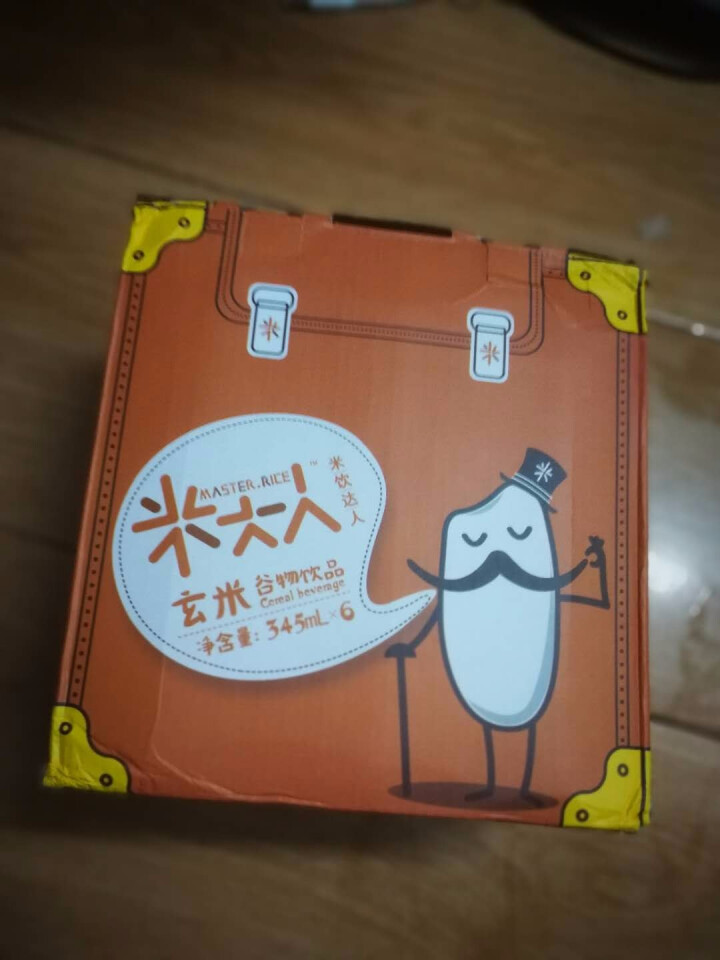 米大人 米露大米谷物饮料6瓶礼盒装 （345 ml*6瓶） 玄米（糙米）味怎么样，好用吗，口碑，心得，评价，试用报告,第2张