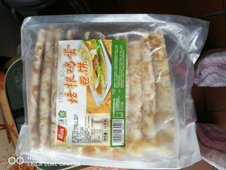 希波 培根鸡蛋卷饼 早餐系列 1.44kg（12片装）怎么样，好用吗，口碑，心得，评价，试用报告,第2张