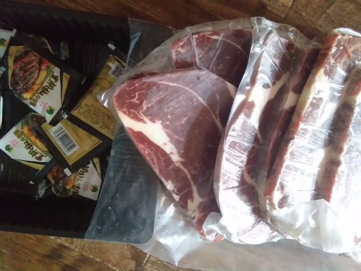 玺宴 澳洲进口 原切上脑牛排套餐  6片装 1.2kg/袋 含料包黄油 王品牛排供应商怎么样，好用吗，口碑，心得，评价，试用报告,第3张