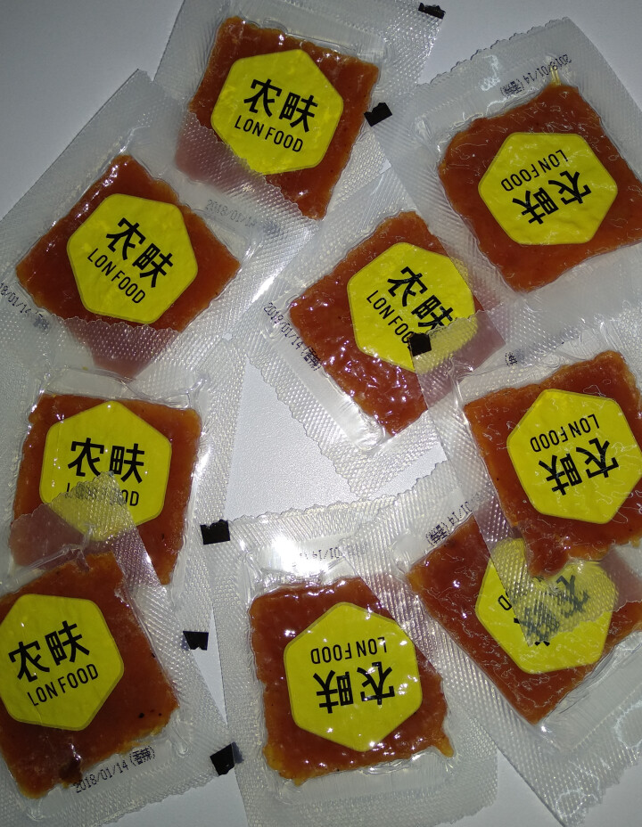 农畉（LONFOOD） 农畉猪肉脯75g 原味蜜汁香辣休闲小零食 香辣怎么样，好用吗，口碑，心得，评价，试用报告,第4张