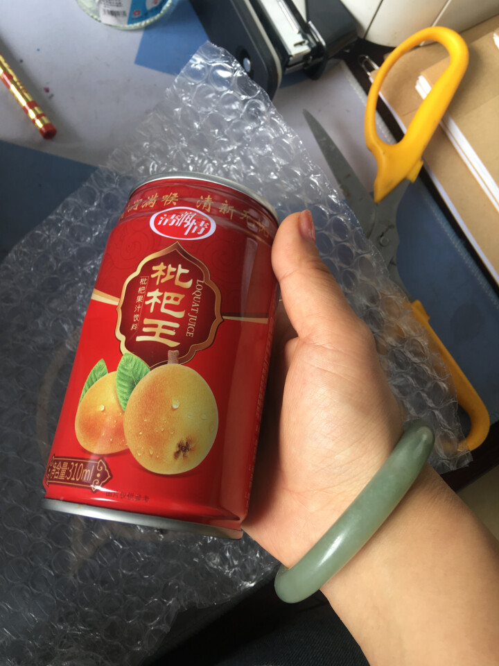 清润情 【绿色食品认证】 酸甜枇杷果汁儿童健康饮料 310ML*1罐试饮装100%原浆果汁冰镇更爽口 310ML*1罐试饮装怎么样，好用吗，口碑，心得，评价，试,第4张