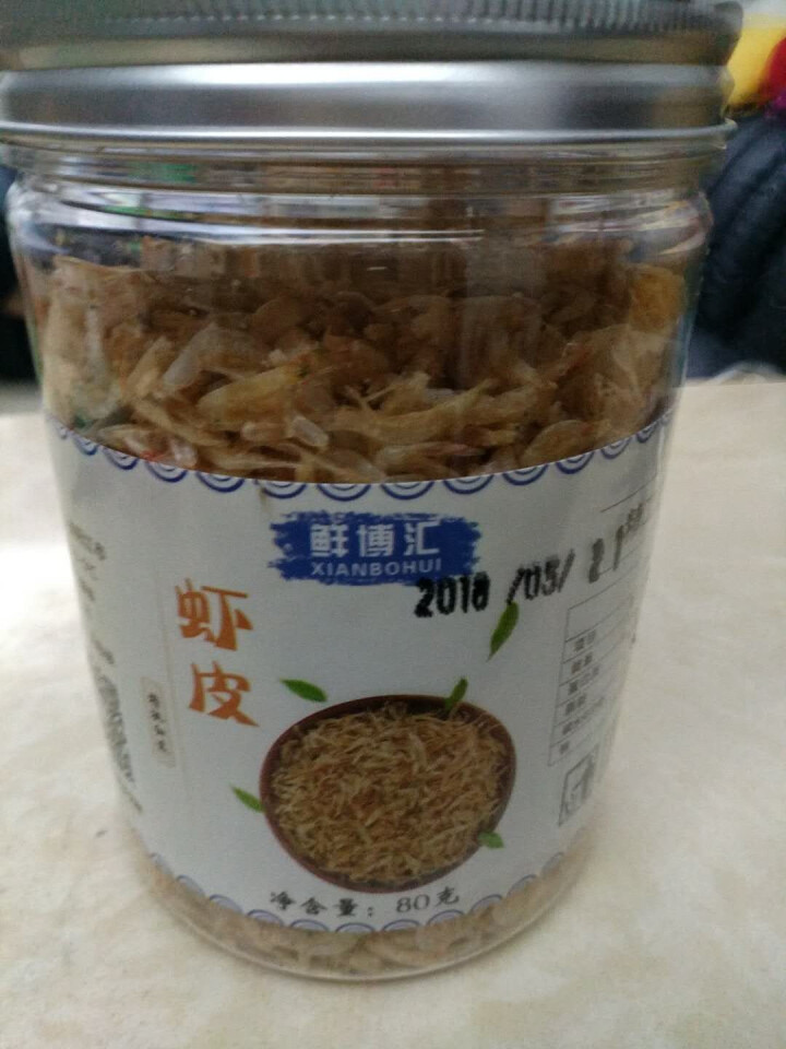 鲜博汇 无盐虾皮 淡干小虾米 婴儿宝宝辅食80g 1罐装怎么样，好用吗，口碑，心得，评价，试用报告,第2张