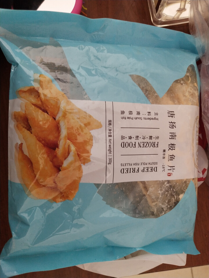 山孚 唐扬南极鱼片 300g 海鲜水产 炸品怎么样，好用吗，口碑，心得，评价，试用报告,第3张