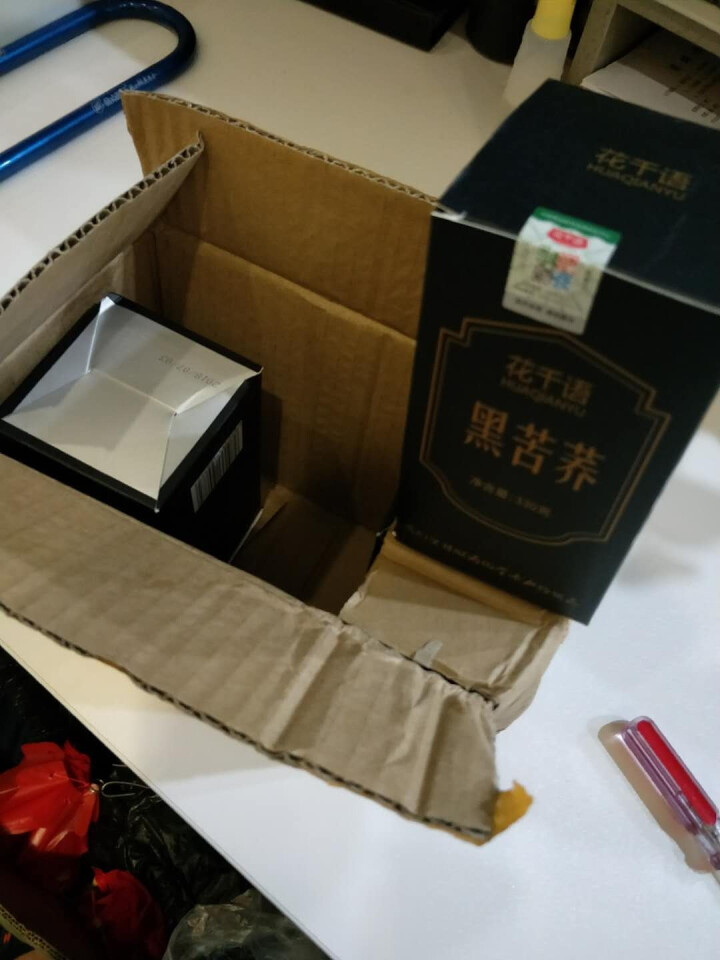 【约2斤硒谷养生茶】正品硒谷黑苦荞茶清香型苦荞茶包邮四川大凉山超500g荞麦茶苦芥茶全胚芽黑苦荞麦茶怎么样，好用吗，口碑，心得，评价，试用报告,第2张