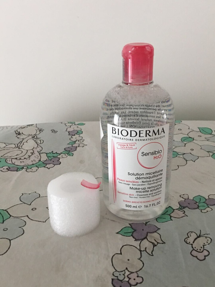 法国贝德玛（Bioderma）舒妍多效洁肤液500ml （卸妆水 深层清洁 粉水 舒缓保湿 敏感肌 眼唇 原装进口）怎么样，好用吗，口碑，心得，评价，试用报告,第6张