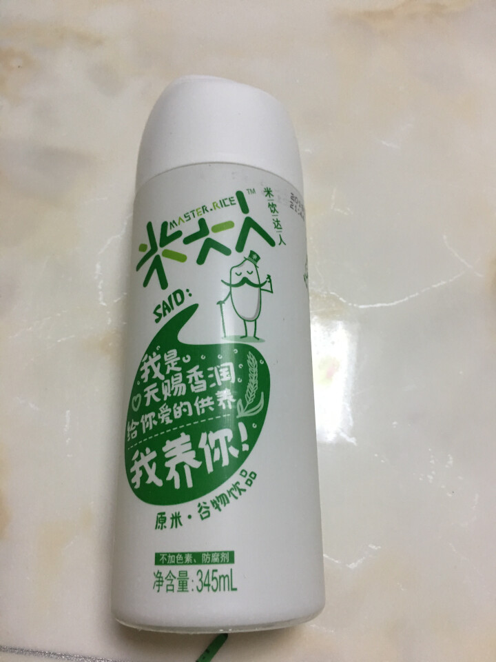 米大人 米露大米谷物饮料6瓶礼盒装  （345 ml*6罐） 原米味 默认1怎么样，好用吗，口碑，心得，评价，试用报告,第4张