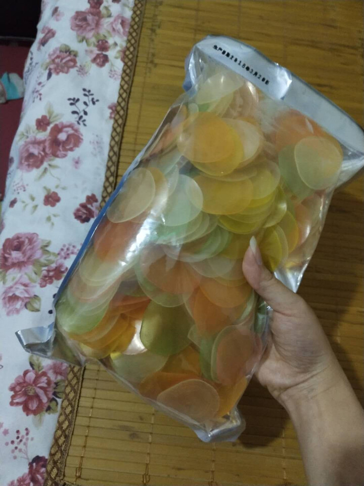 星云湖 东北大连虾片 彩色原色虾片 油炸原料生龙虾片干 彩色虾片 500g怎么样，好用吗，口碑，心得，评价，试用报告,第2张