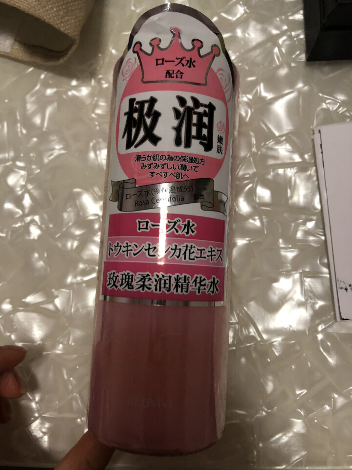 alovivi 玫瑰柔润精华水500ml（大粉水 爽肤水 滋润保湿水 嫩肤）怎么样，好用吗，口碑，心得，评价，试用报告,第2张