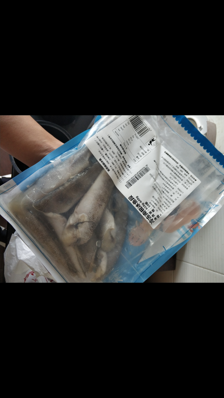 南极直达 冷冻南极冰鱼段 南极海域捕捞 610g,第3张