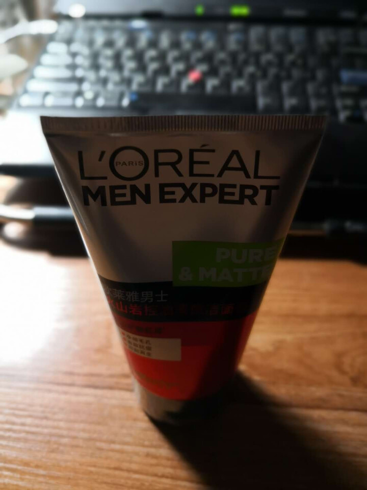 欧莱雅（LOREAL）男士火山岩控油清痘洁面膏100ml（男士洗面奶 清洁毛孔 护肤化妆品 祛痘）怎么样，好用吗，口碑，心得，评价，试用报告,第3张