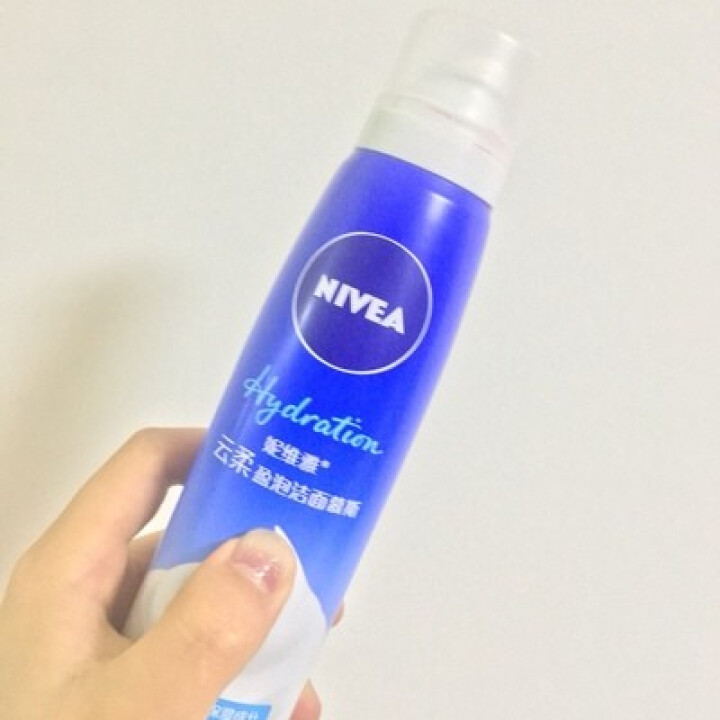 妮维雅(NIVEA)云柔盈泡洁面慕斯150ml（保湿型 女士洗面奶 氨基酸温和洁面）怎么样，好用吗，口碑，心得，评价，试用报告,第4张