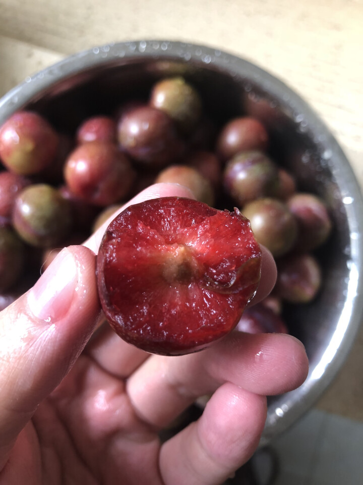 至诚 新鲜李子 鸡血李 红李子 3斤装怎么样，好用吗，口碑，心得，评价，试用报告,第4张