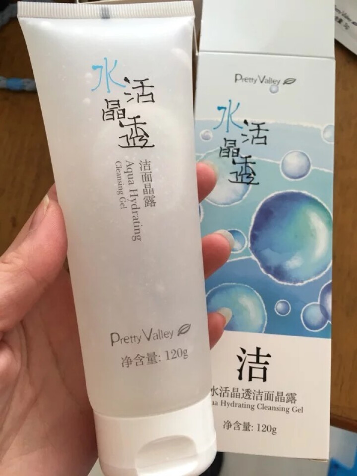 汇美舍（PrettyValley）水活晶透洁面晶露/160g（深入清洁 透净润肤）怎么样，好用吗，口碑，心得，评价，试用报告,第3张