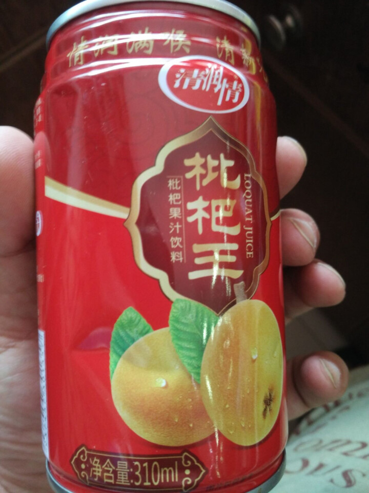 清润情 【绿色食品认证】 酸甜枇杷果汁儿童健康饮料 310ML*1罐试饮装100%原浆果汁冰镇更爽口 310ML*1罐试饮装怎么样，好用吗，口碑，心得，评价，试,第2张