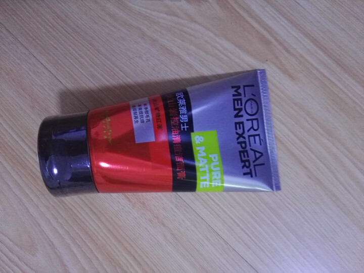 欧莱雅（LOREAL）男士火山岩控油清痘洁面膏100ml（男士洗面奶 清洁毛孔 护肤化妆品 祛痘）怎么样，好用吗，口碑，心得，评价，试用报告,第3张