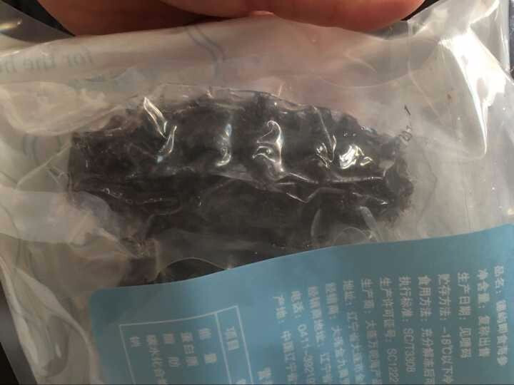 德屿 大连即食海参 海参王500g 买一斤送一斤 海参王4只,第4张