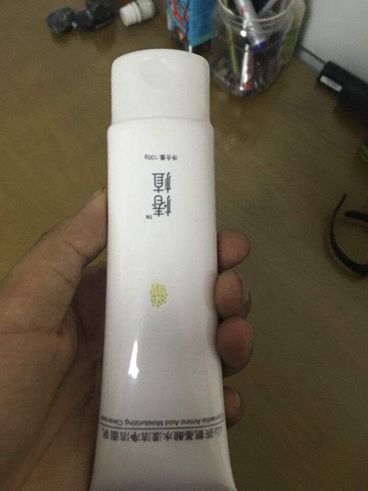 椿植 山茶氨基酸水漾洁净洁面乳 100g 清洁控油温和补水深层洁净男女适用怎么样，好用吗，口碑，心得，评价，试用报告,第2张