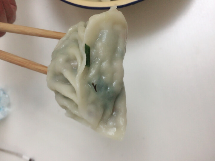 卡贝 手工韭菜饺子皇 480g  速冻点心早餐面包点   天天手工新鲜生产怎么样，好用吗，口碑，心得，评价，试用报告,第4张