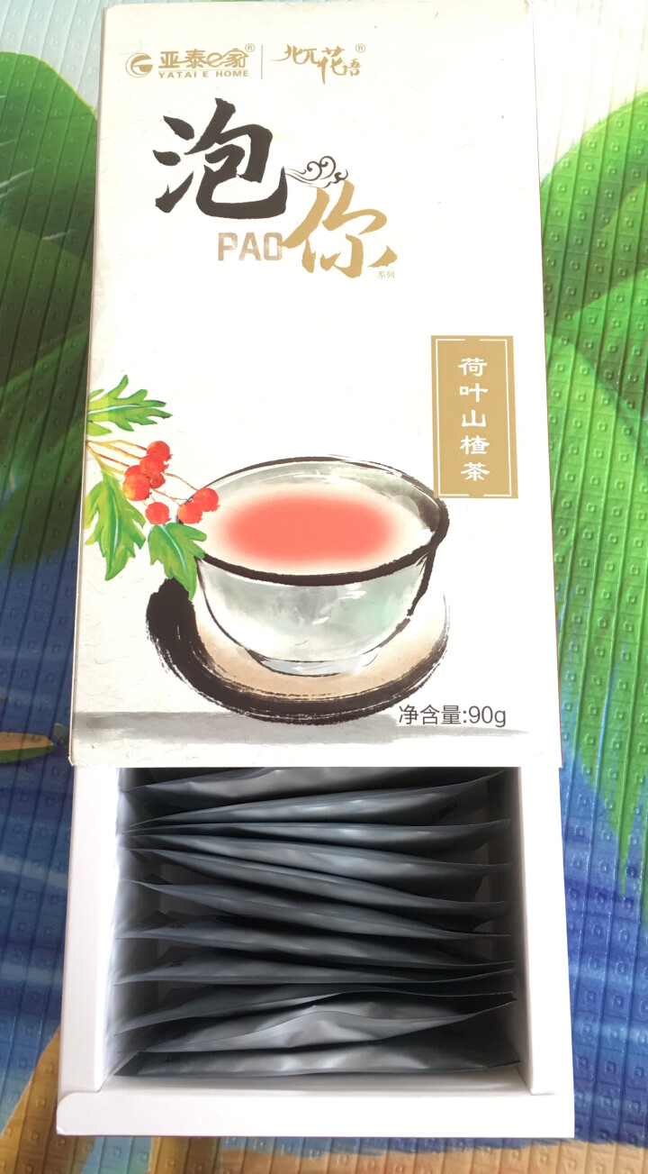 亚泰e家 荷叶山楂茶 A4腰花草茶组合袋泡独立茶包花茶 可搭瘦肚子茶 3g*15怎么样，好用吗，口碑，心得，评价，试用报告,第3张