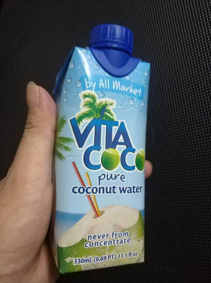 vita coco唯他可可椰子水NFC果汁进口饮品330ml 原味两瓶装怎么样，好用吗，口碑，心得，评价，试用报告,第2张