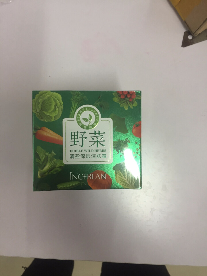 野菜净透洁肤霜深层清洁面部毛孔洁面乳细腻肌肤洗面奶 野菜洁肤霜 200怎么样，好用吗，口碑，心得，评价，试用报告,第4张