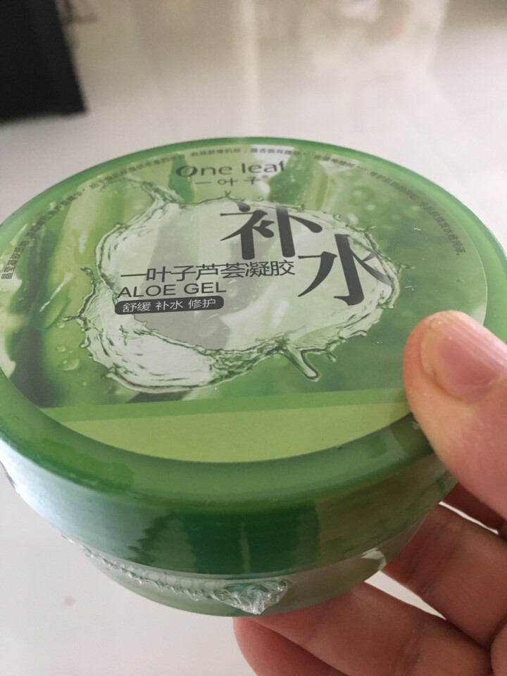 一叶子芦荟凝胶180g 芦荟胶 （补水保湿 化妆品 护肤品）怎么样，好用吗，口碑，心得，评价，试用报告,第3张