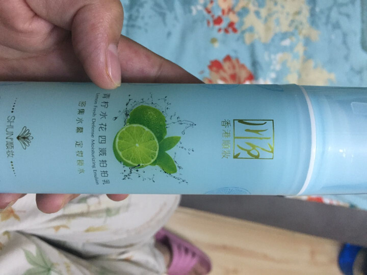 顺妆青柠水花四溅拍拍乳 清爽补水保湿滋润 紧致乳液120ml 120ml怎么样，好用吗，口碑，心得，评价，试用报告,第4张