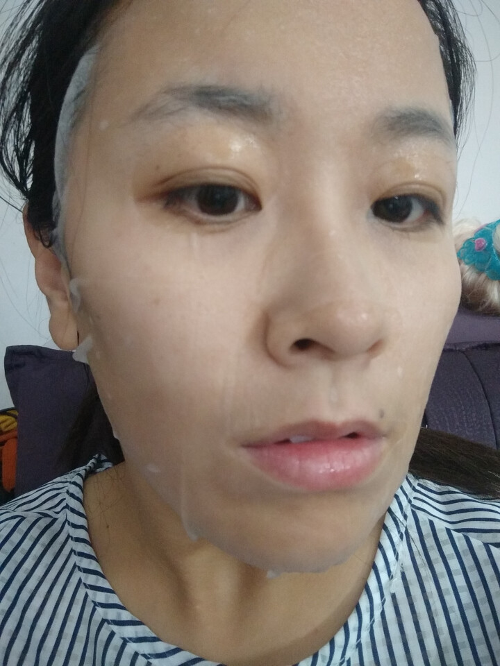 御泥坊小迷糊 补水亮颜蚕丝面膜 3片（补水保湿 提亮肤色 男女士面膜贴）怎么样，好用吗，口碑，心得，评价，试用报告,第2张