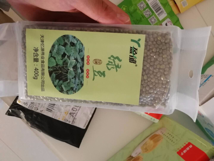 盈郁绿豆400g清热解暑绿豆粥营养健康绿豆 绿豆怎么样，好用吗，口碑，心得，评价，试用报告,第3张