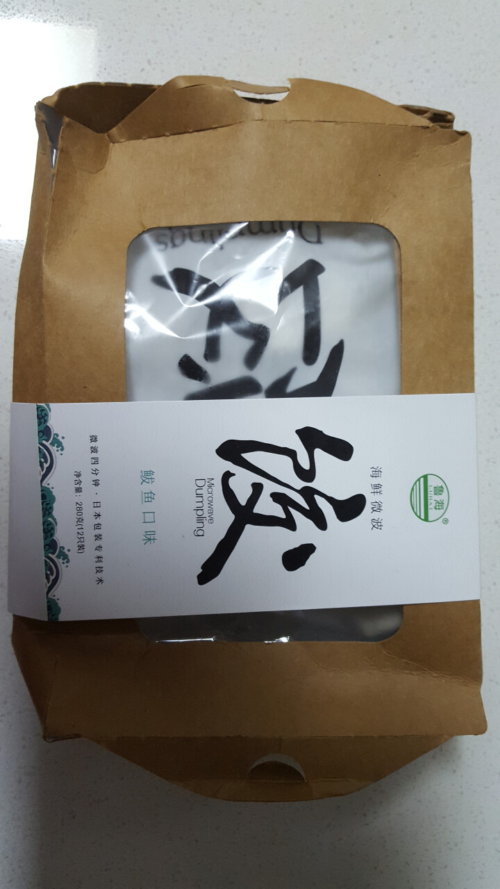 鲁海 海鲜微波水饺 鲅鱼口味 280g （12只）怎么样，好用吗，口碑，心得，评价，试用报告,第2张