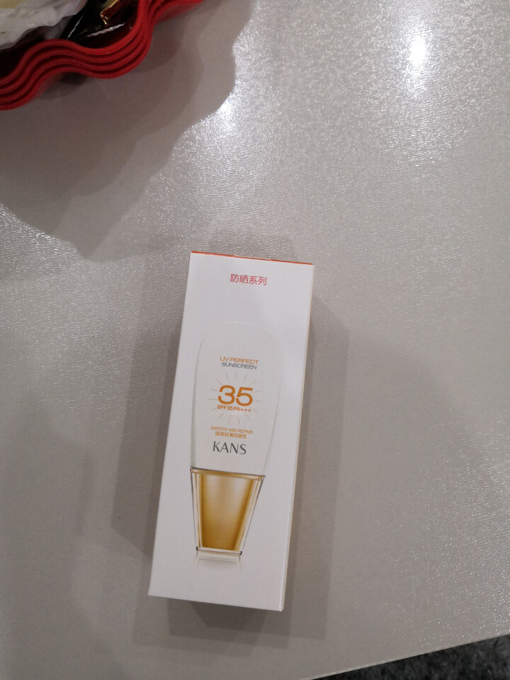 韩束 隔离轻薄防晒乳40ml(SPF35/PA+++ 补水保湿 隔离修颜 化妆品防晒霜）怎么样，好用吗，口碑，心得，评价，试用报告,第3张