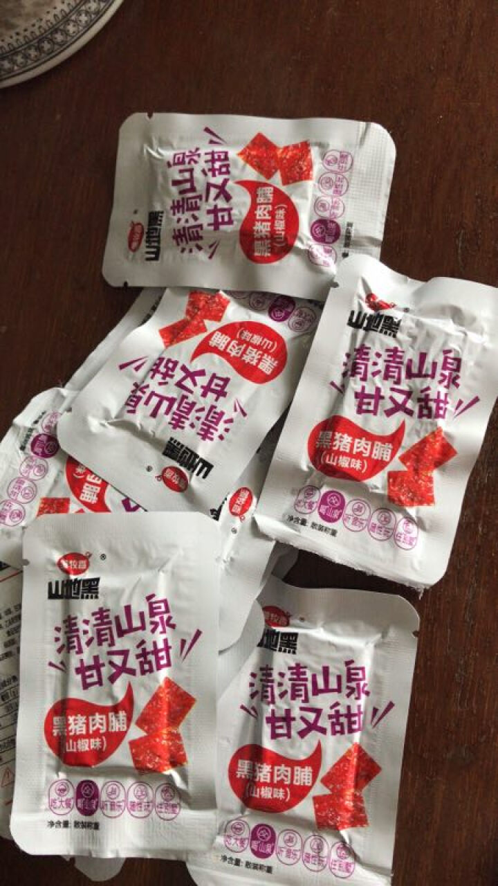 雏牧香休闲食品零食小吃熟食靖江特产生态黑猪肉脯自营 120g/袋 熟食猪肉干山椒味 山椒味怎么样，好用吗，口碑，心得，评价，试用报告,第4张