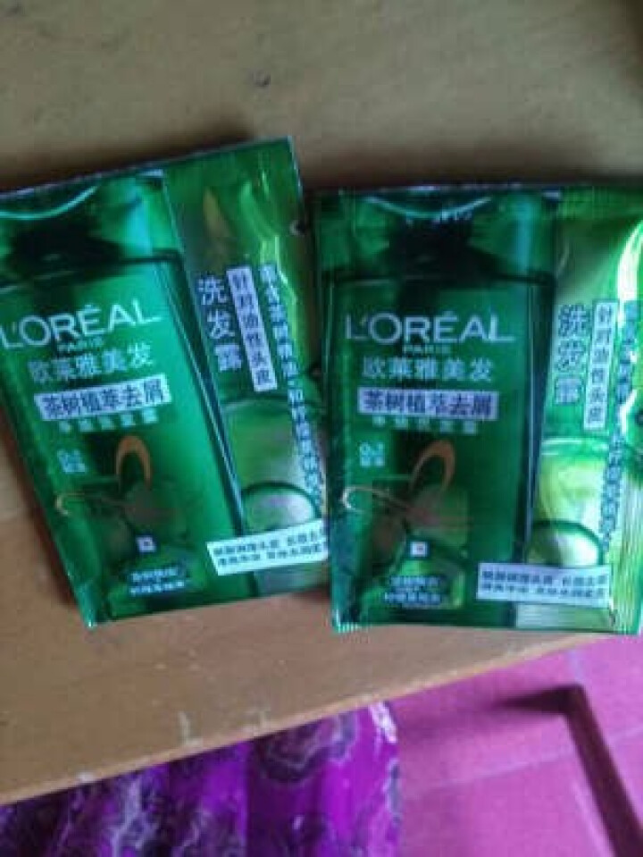 欧莱雅（LOREAL）茶树植萃去屑派发装(3*7ml单片，一周体验装)（赠品，请勿单独购买）怎么样，好用吗，口碑，心得，评价，试用报告,第4张