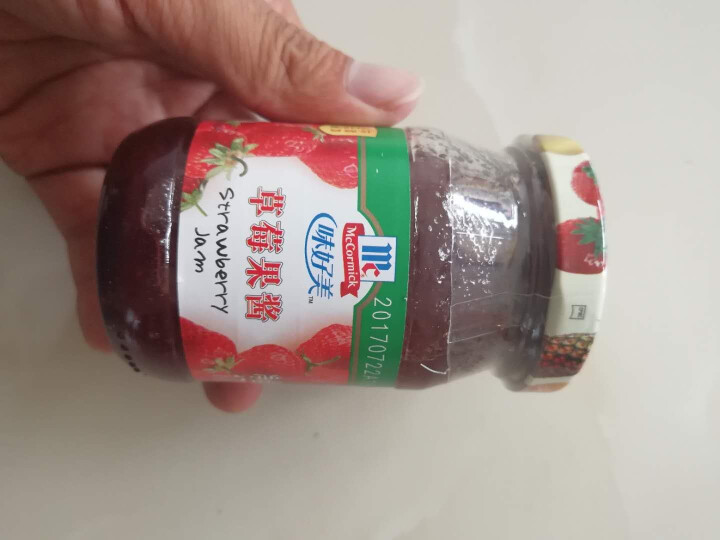 （McCormicK）味好美草莓果酱170g 抹面包土司甜品 草莓圣代 烘焙原料怎么样，好用吗，口碑，心得，评价，试用报告,第3张