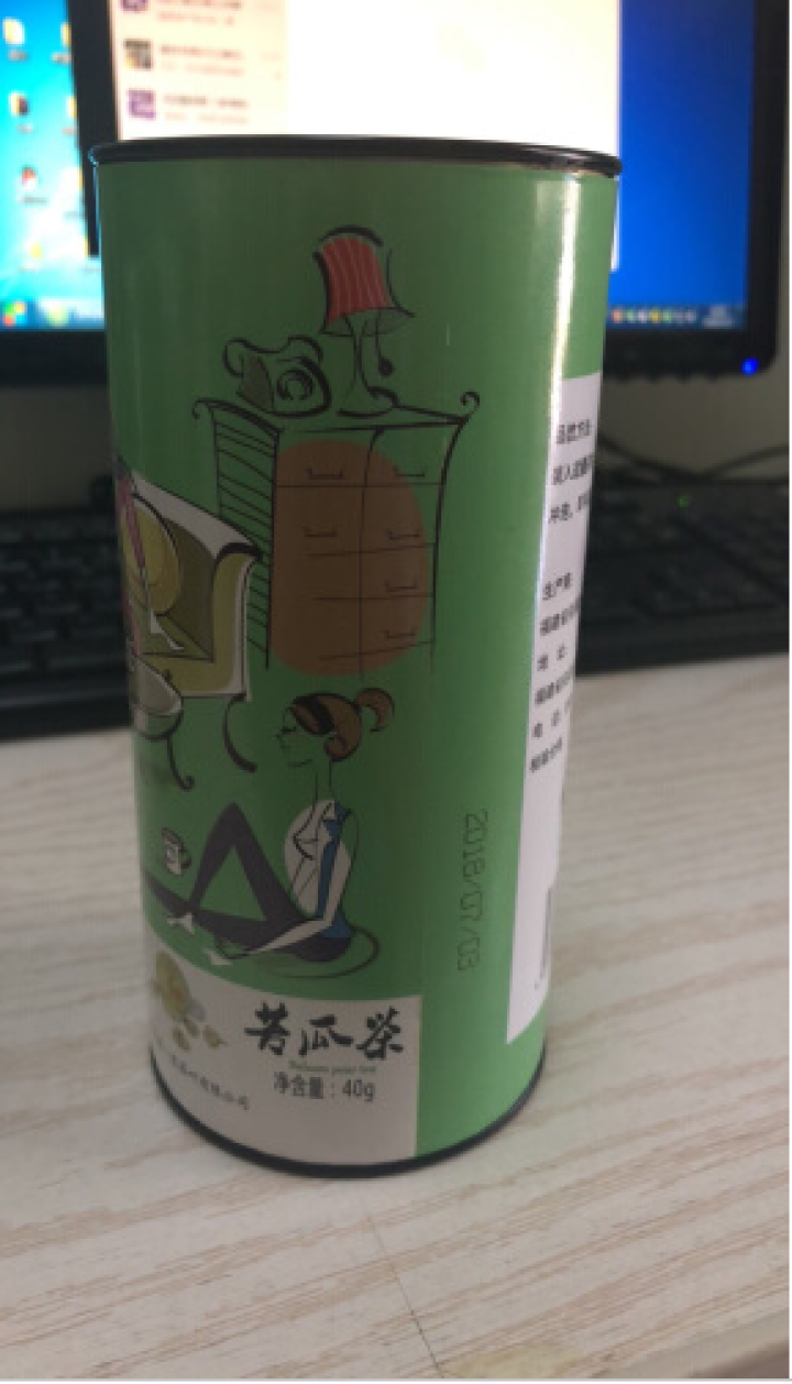 一农 山间禾木苦瓜茶2罐 40g/罐 养生茶饮 苦瓜茶2罐怎么样，好用吗，口碑，心得，评价，试用报告,第3张