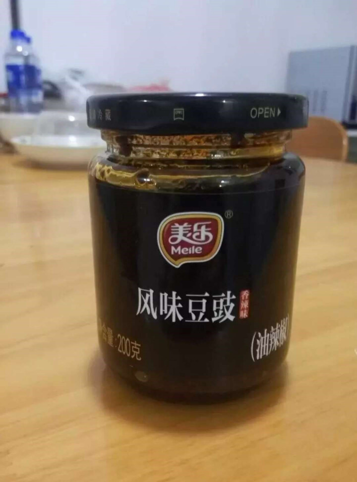 美乐（meile） 200g香辣豆豉 风味下饭菜拌菜面夹馍饼佐餐炒回锅肉怎么样，好用吗，口碑，心得，评价，试用报告,第3张