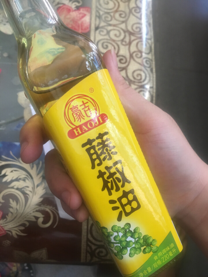 【豪吉旗舰店】四川藤椒油 麻油 食用调油 凉拌菜 调味料 220ml怎么样，好用吗，口碑，心得，评价，试用报告,第2张