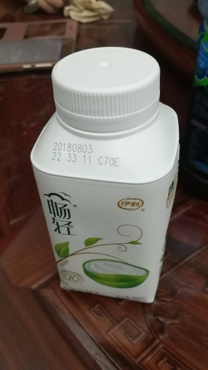 伊利 畅轻酸奶风味发酵乳低温酸牛奶酸奶草莓黄桃芒果核桃原味褐色炭烧6个口味可自由搭配 畅轻原味单瓶装怎么样，好用吗，口碑，心得，评价，试用报告,第2张