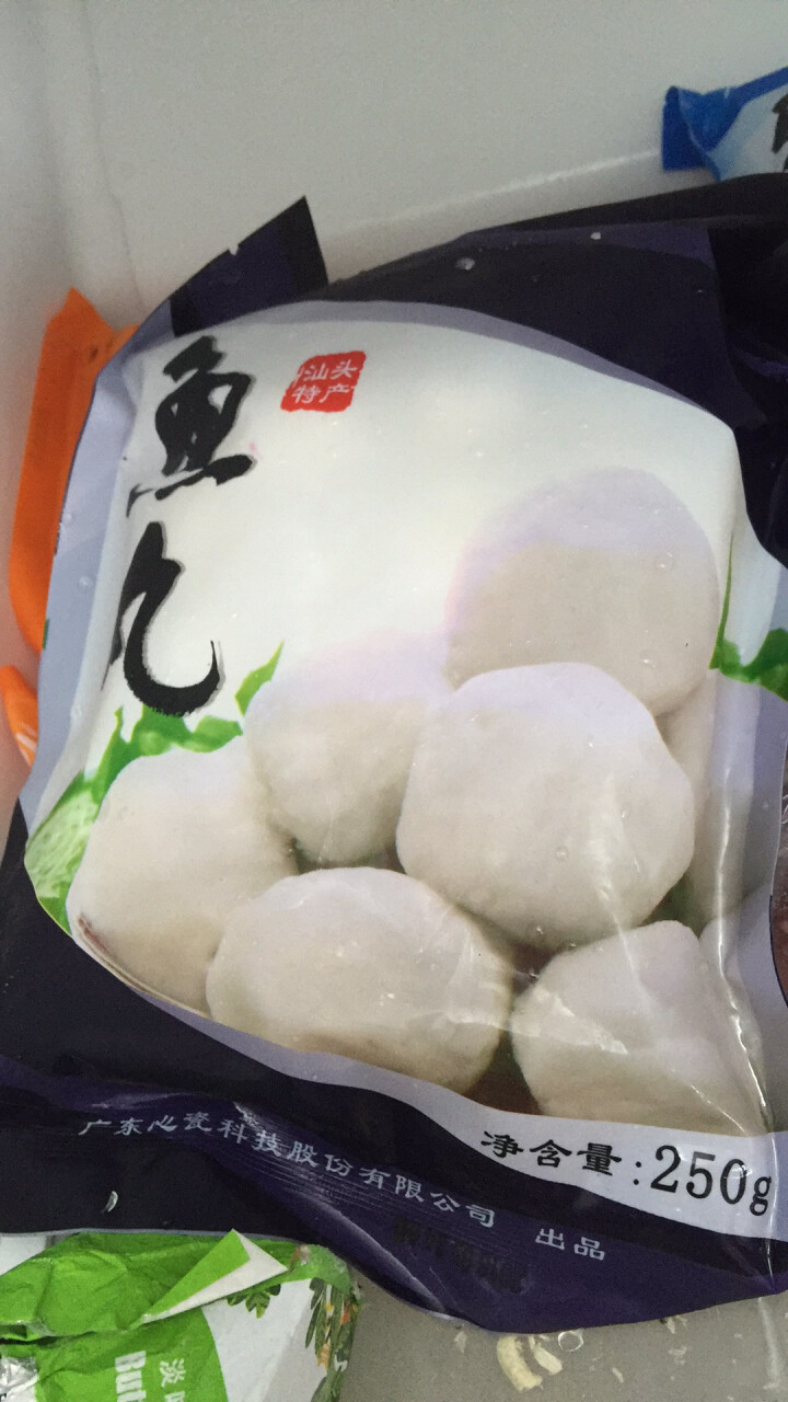 心瓷 鱼丸墨鱼丸虾丸三拼组合 250g*3袋 潮汕火锅丸子 火锅食材怎么样，好用吗，口碑，心得，评价，试用报告,第3张