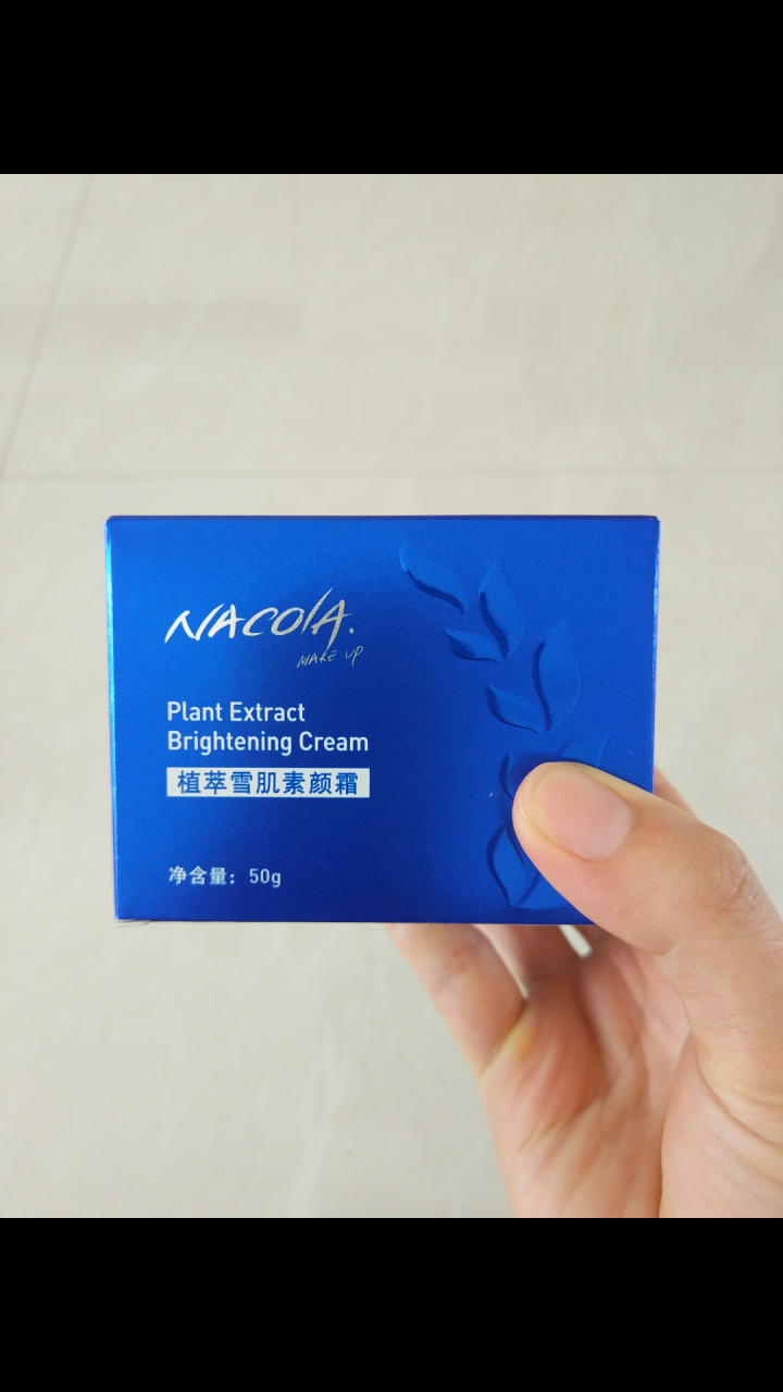 NACOLA 植萃雪肌晶透素颜霜50g怎么样，好用吗，口碑，心得，评价，试用报告,第2张