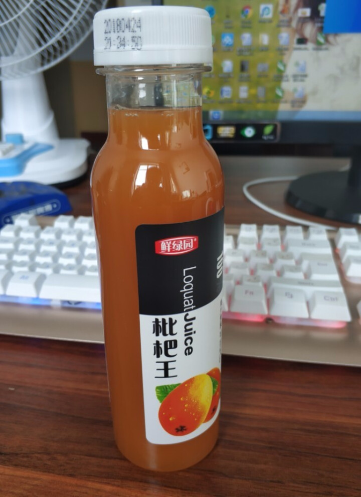 鲜绿园 枇杷汁100%枇杷王饮料果汁饮料300ml 单瓶装试饮活动怎么样，好用吗，口碑，心得，评价，试用报告,第4张