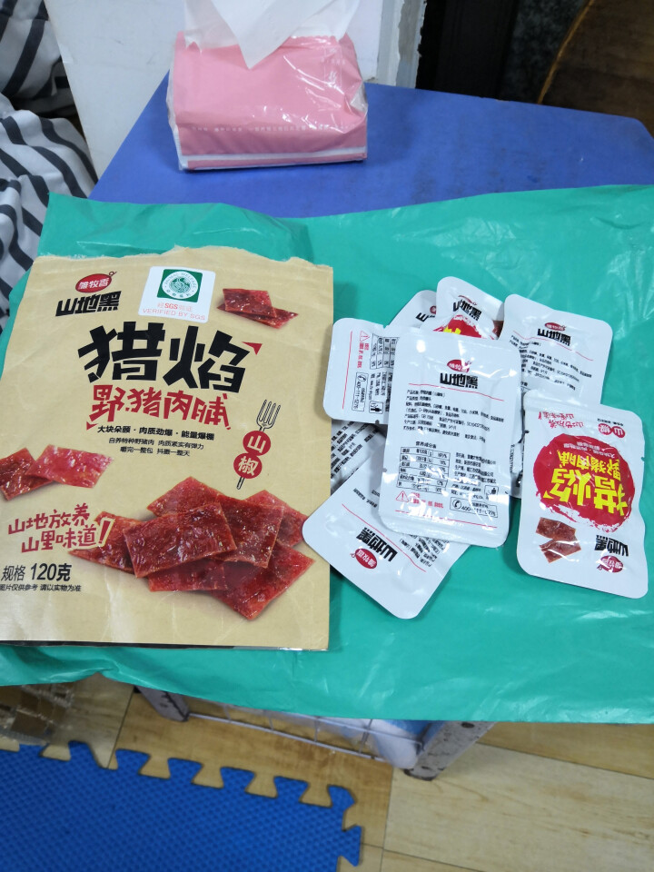 雏牧香（chumuxiang） 雏牧香肉干肉脯休闲零食特产小吃靖江风味山椒味野猪肉脯120g/袋 山椒怎么样，好用吗，口碑，心得，评价，试用报告,第4张