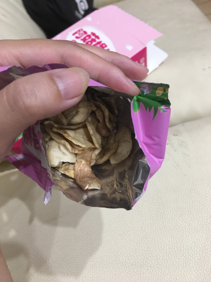 阿菇格格 杏鲍菇脆即食蔬菜干蔬果干蘑菇干香菇脆儿童零食孕妇零食办公室休闲零食 原味一盒怎么样，好用吗，口碑，心得，评价，试用报告,第4张