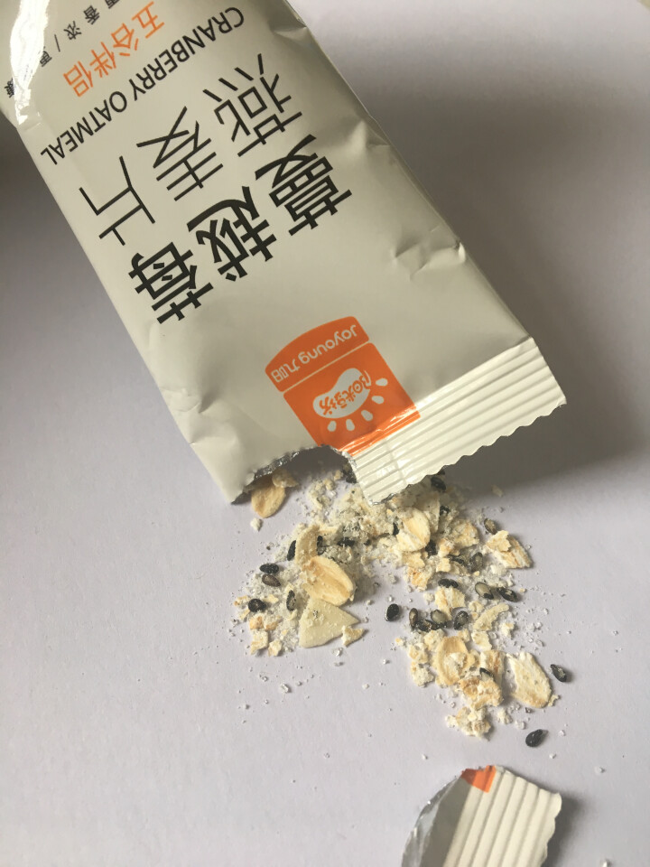 九阳 阳光豆坊即食蔓越莓燕麦片豆浆伴侣营养早餐谷物冲饮 蔓越莓燕麦片28g/条×2条怎么样，好用吗，口碑，心得，评价，试用报告,第5张