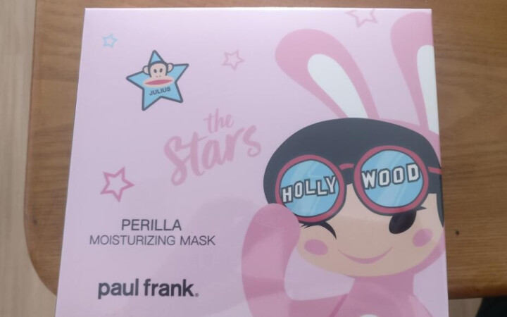 paul frank 美国潮牌大嘴猴紫苏补水面膜 女士保湿平衡26ml×5怎么样，好用吗，口碑，心得，评价，试用报告,第2张